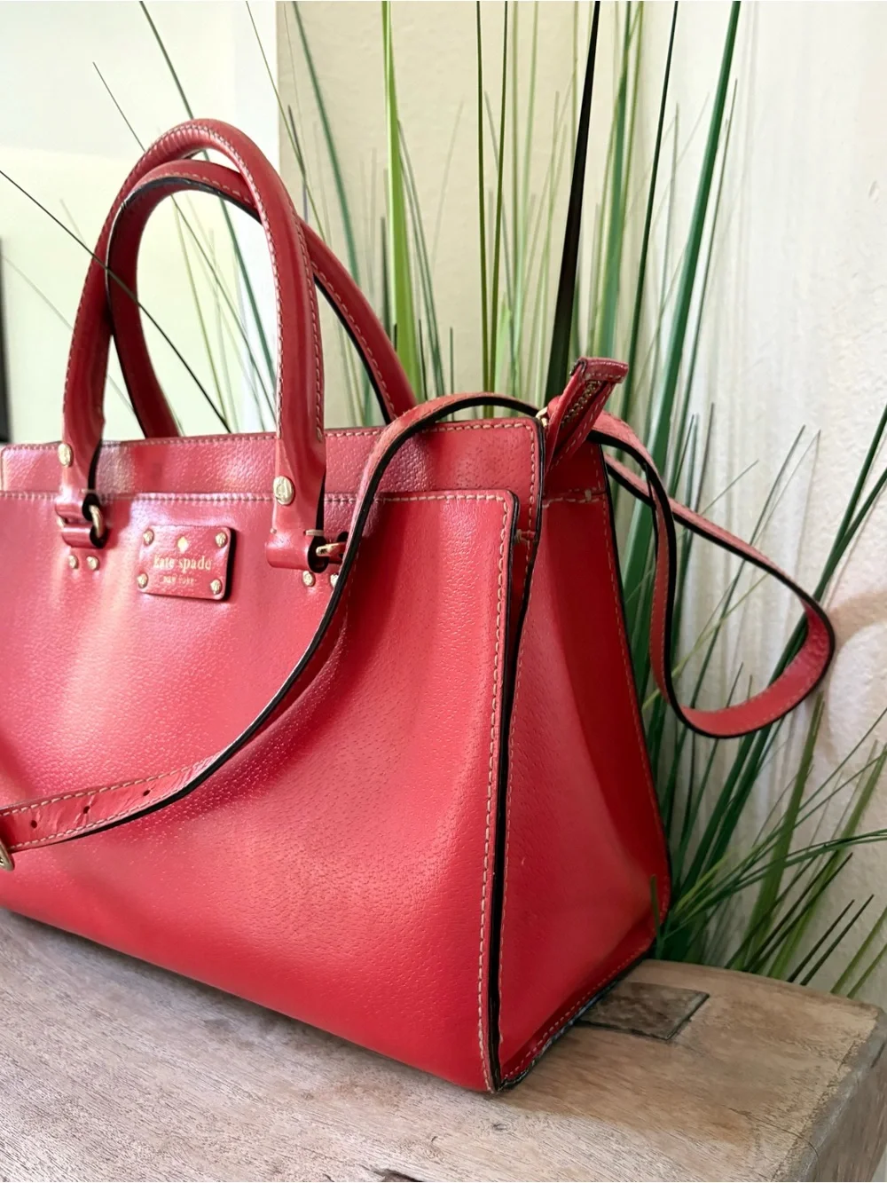 Kate Spade Wellesley Durham Leather Bag
